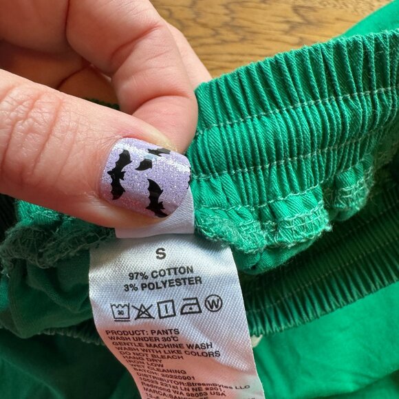 Sangtree Green Cargo Jogger Pants Size Small - Picture 9 of 13